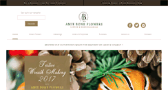 Desktop Screenshot of amieboneflowers.com